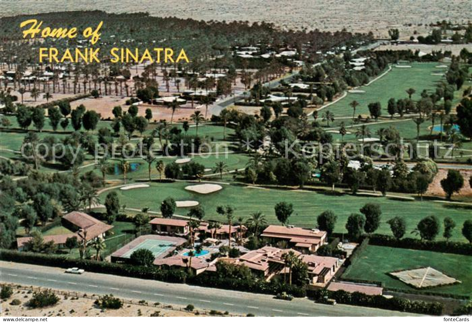 73717443 Palm_Springs Aerial View Home Of Frank Sinatra - Other & Unclassified