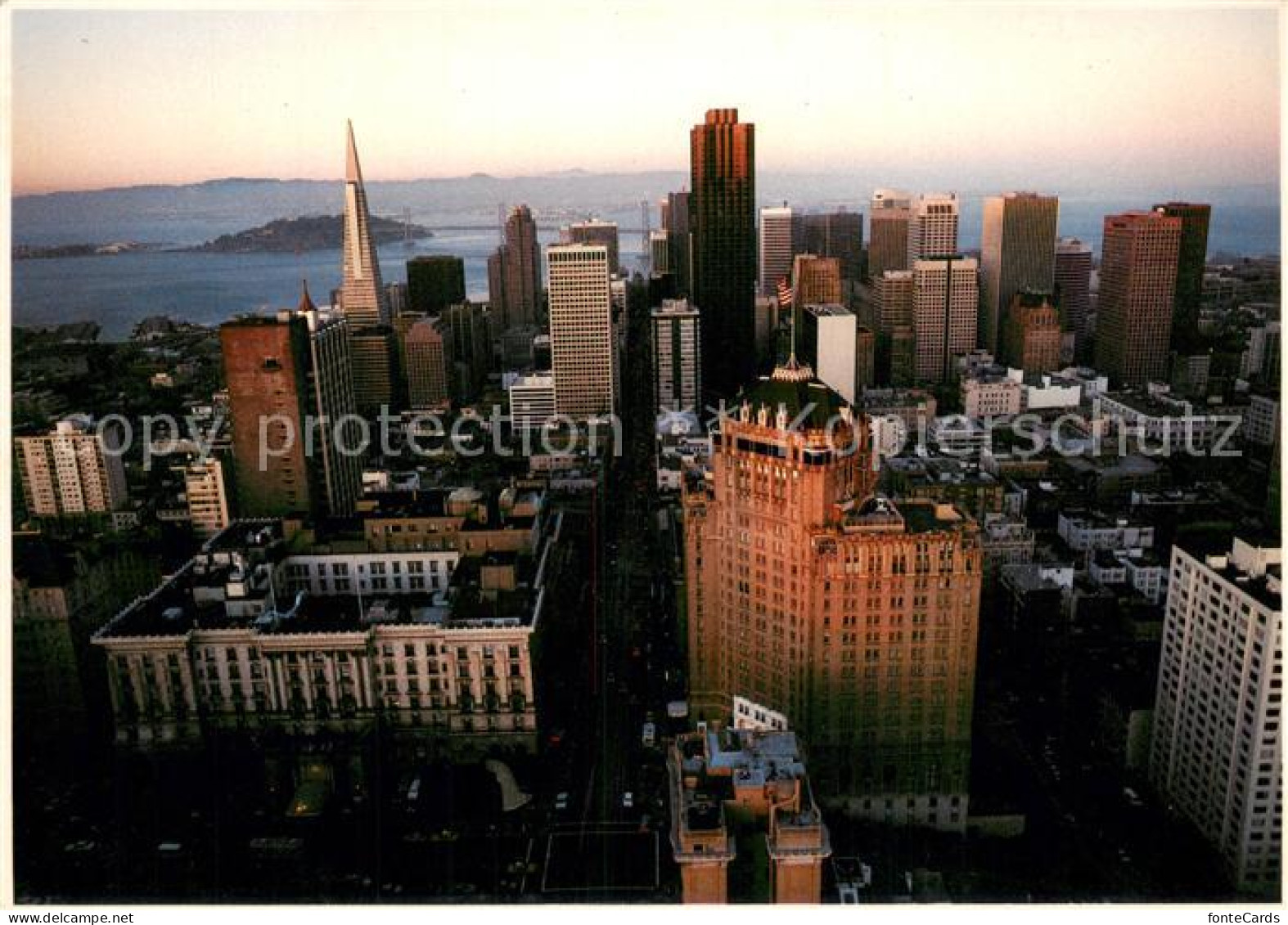 73717438 San_Francisco_California Aerial View On Nob Hill Fairmont Hotel And The - Other & Unclassified