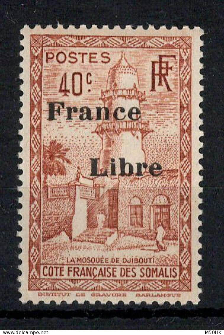 Cote Des Somalis - France Libre - YV 214 N** MNH Luxe - Neufs