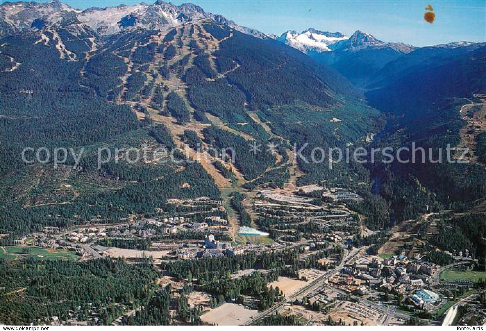 73717434 Whistler Aerial View Of Whistler Village And Blackcomb Mountain Whistle - Unclassified