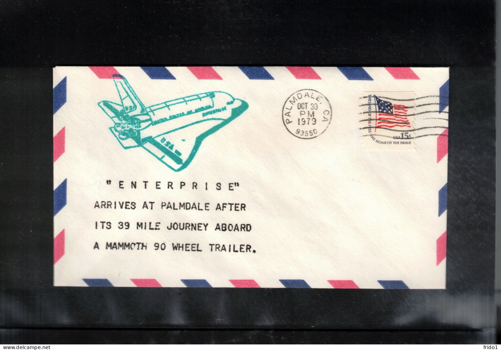 USA 1979 Space / Weltraum Space Shuttle Enterprise Interesting Cover - United States