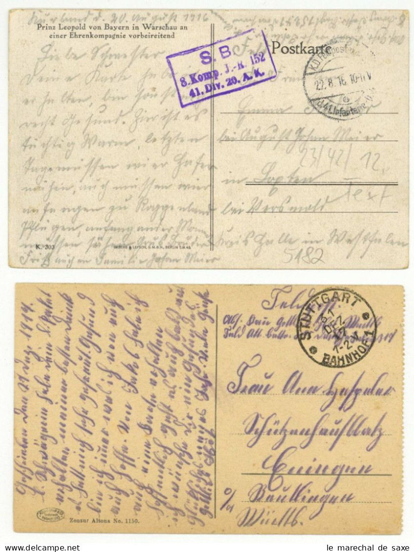 Erster Weltkrieg Prinz Leopold Von Bayern (1846-1930) Generalfeldmarschall Ostfront 1916 Autograph An Kaiser Karl - Königliche Familien