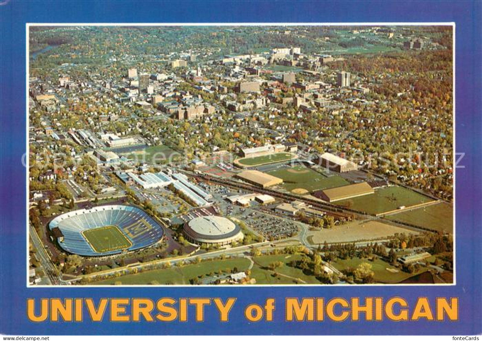 73717405 Ann_Arbor University Of Michigan Air View - Other & Unclassified