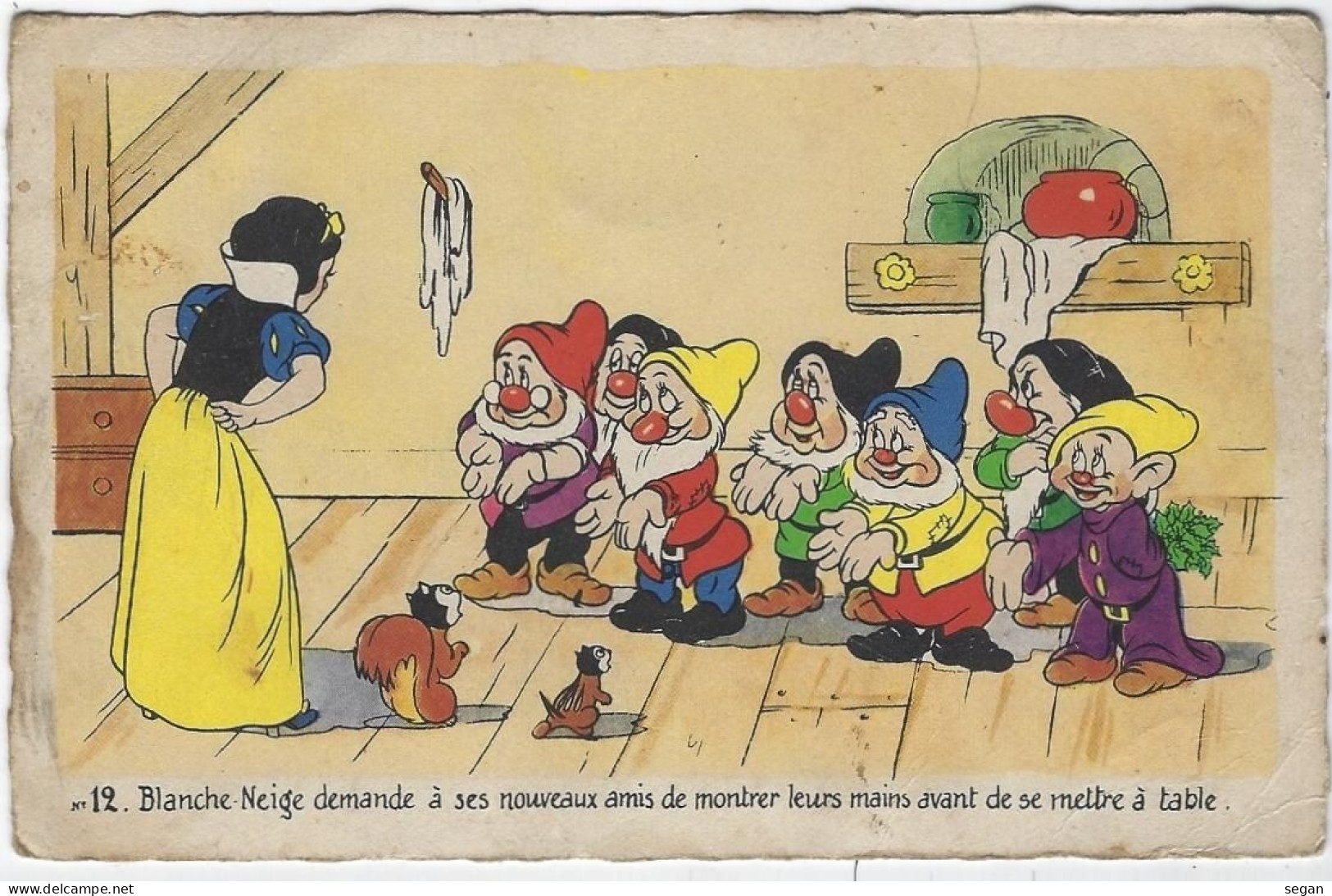 BLANCHE NEIGE   DEMANDE A SES NOUVEAUX - Andere & Zonder Classificatie