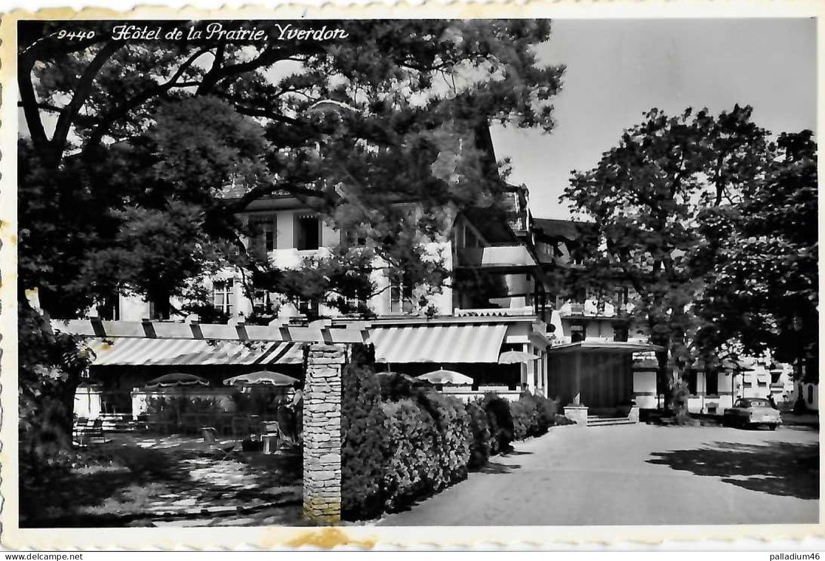 VD YVERDON-LES-BAINS - HOTEL DE LA PRAIRIE - Perrochet Lausanne No 9440 - Pas Voyagé - Yverdon-les-Bains 