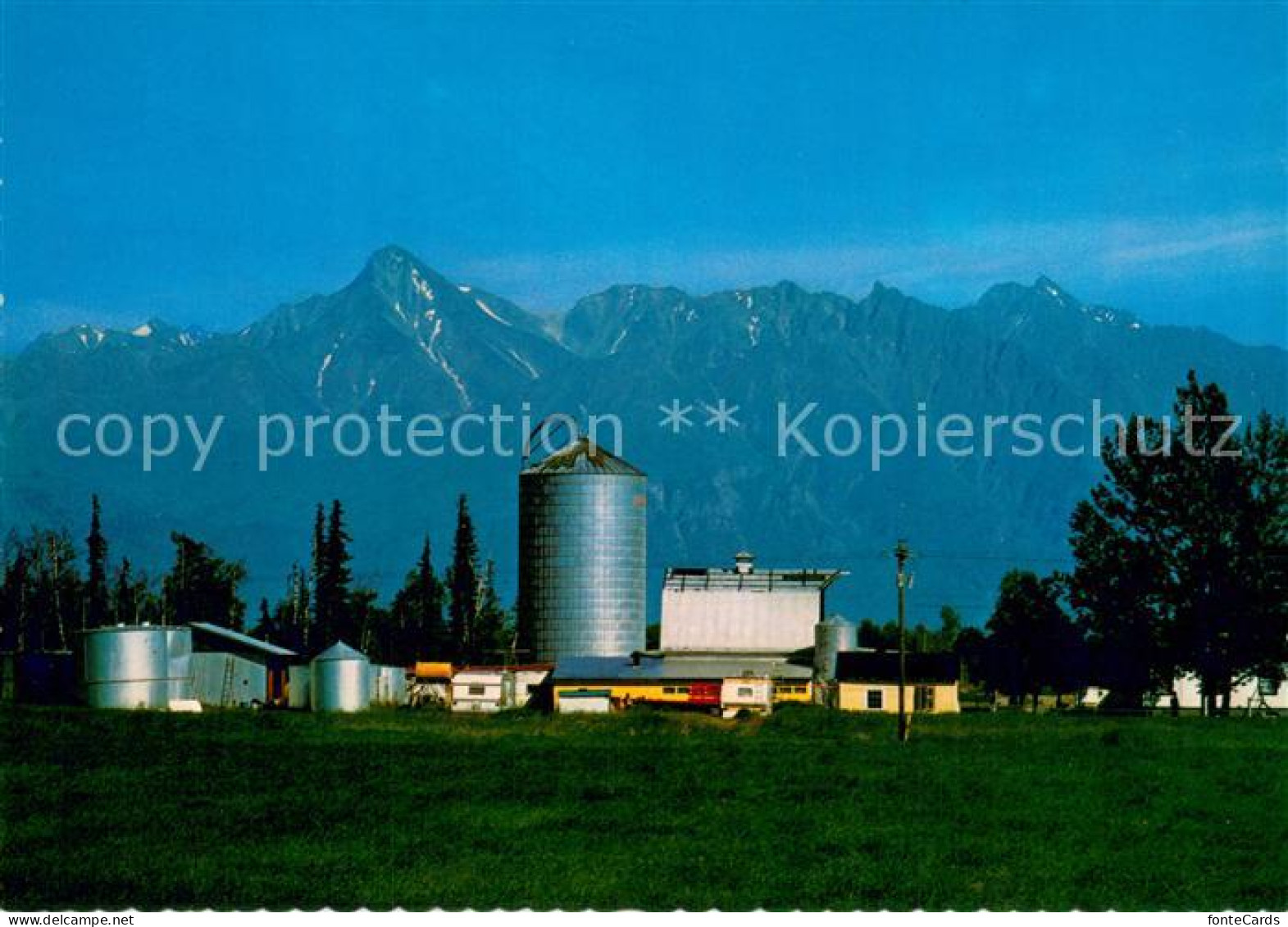 73717376 Anchorage Modern Farm In The Matanuska Valley Mountains - Altri & Non Classificati