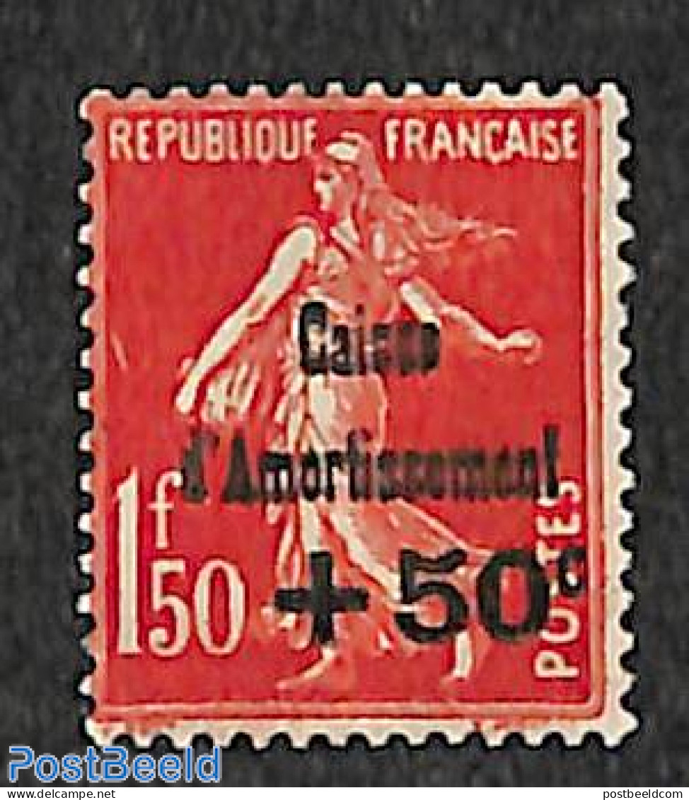 France 1931 1.50+50c, Stamp Out Of Set, Mint NH - Nuovi