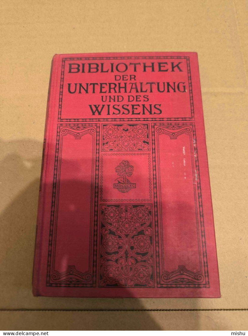 Bibliothek Der Unterhaltung Und Des Wissens , Band 1 , 1912 - Poesía & Ensayos