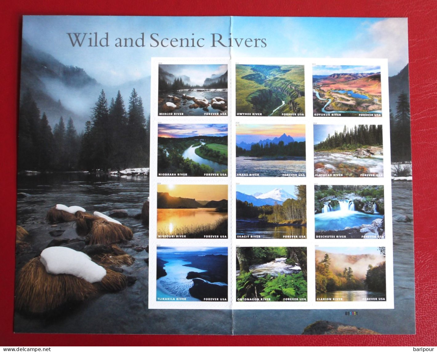 USA 2021 & 2019 Wild Rivers & Mountain Flora Postfrisch - Neufs