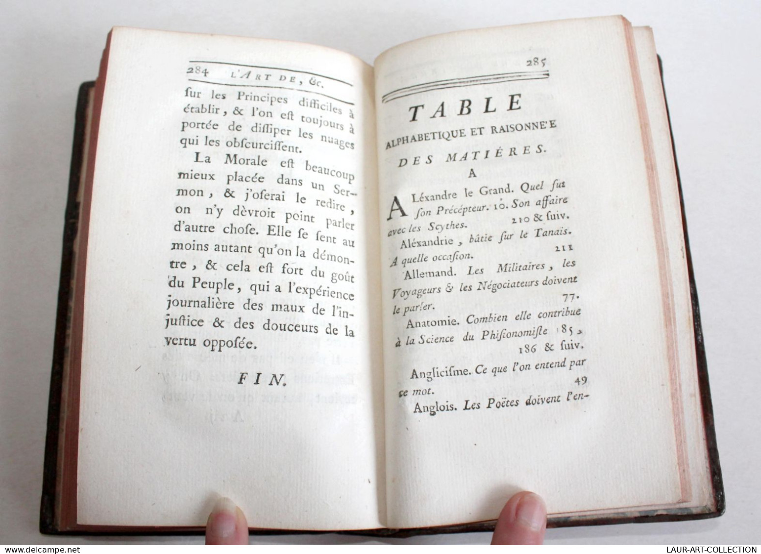 CHAPPELLE EO 1763 L'ART DE COMMUNIQUER SES IDEES + NOTE HISTORIQUE PHILOSOPHIQUE / ANCIEN LIVRE XVIIe SIECLE (2603.56) - Jusque 1700