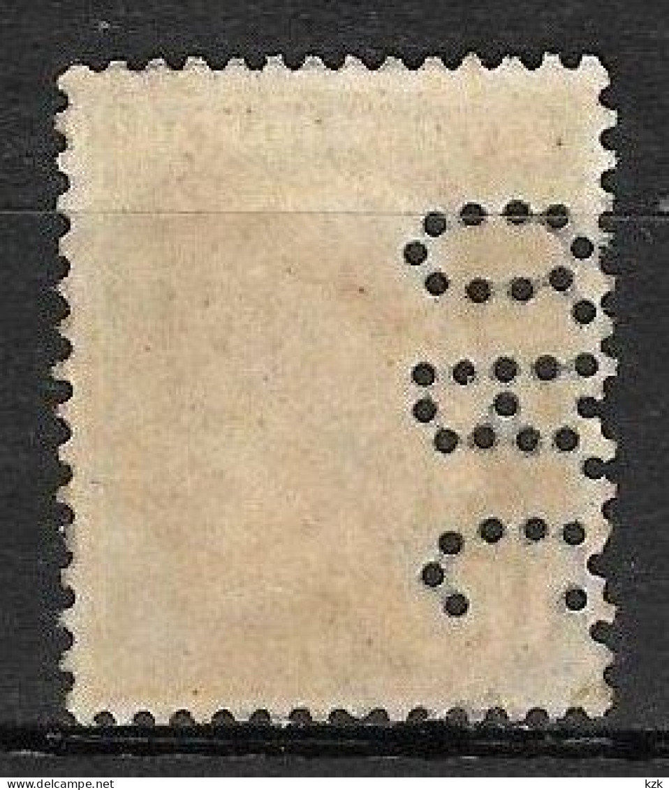 845	N°	170	Perforé	-	OBC 8	-	O. BERAUDY  & Cie - Used Stamps