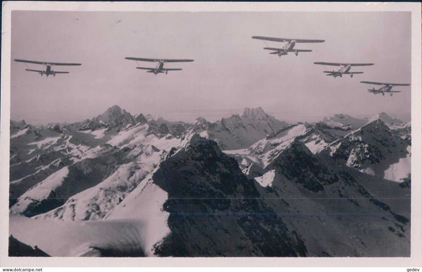 Armée Suisse, Escadrille Avion C35 ? Biplan Suisse De Reconnaissance Et De Bombardement (103) - 1919-1938