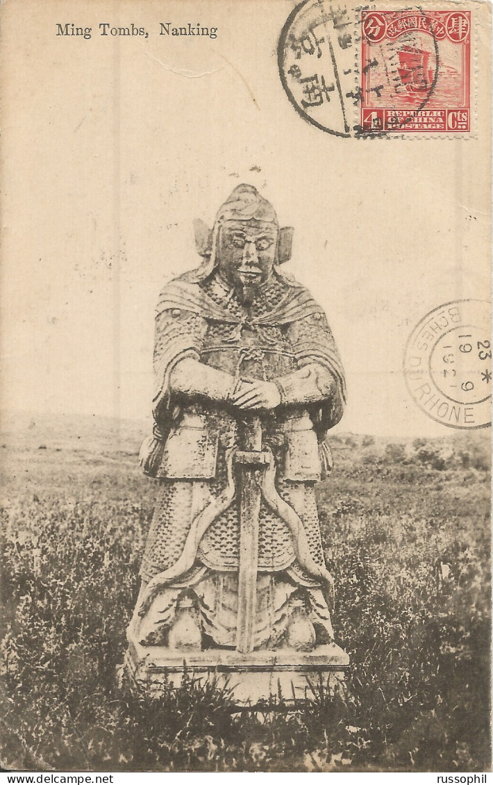 CHINA - NANKIN - NANKING  - MING TOMBS - 1921 - China