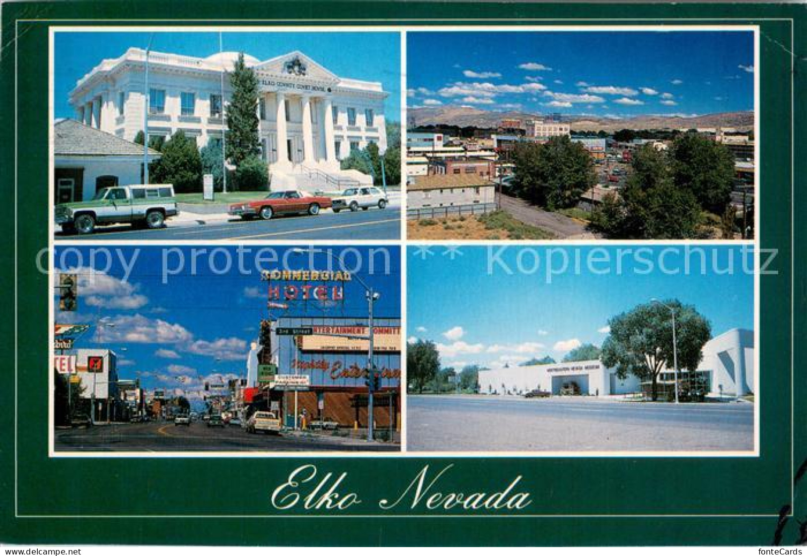 73716747 Elko_Nevada Court House Street Scene Museum - Andere & Zonder Classificatie