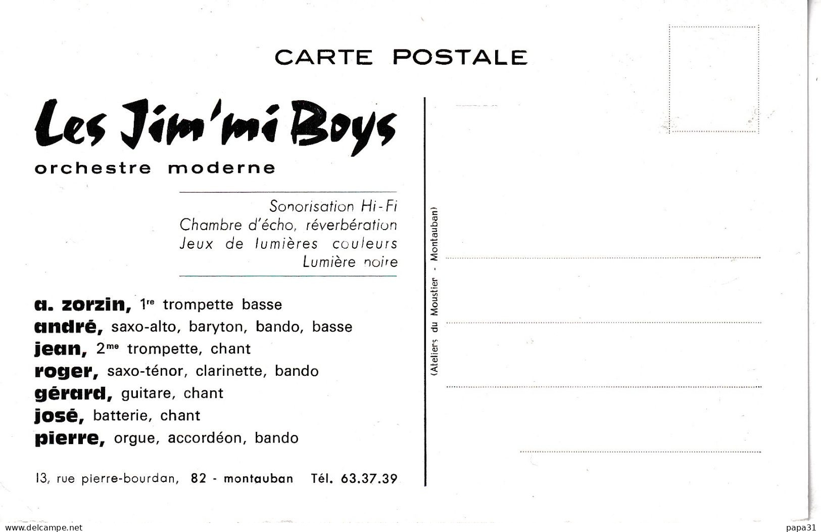 Orchestre Les Jim'mi Boys  - Montauban - Muziek En Musicus