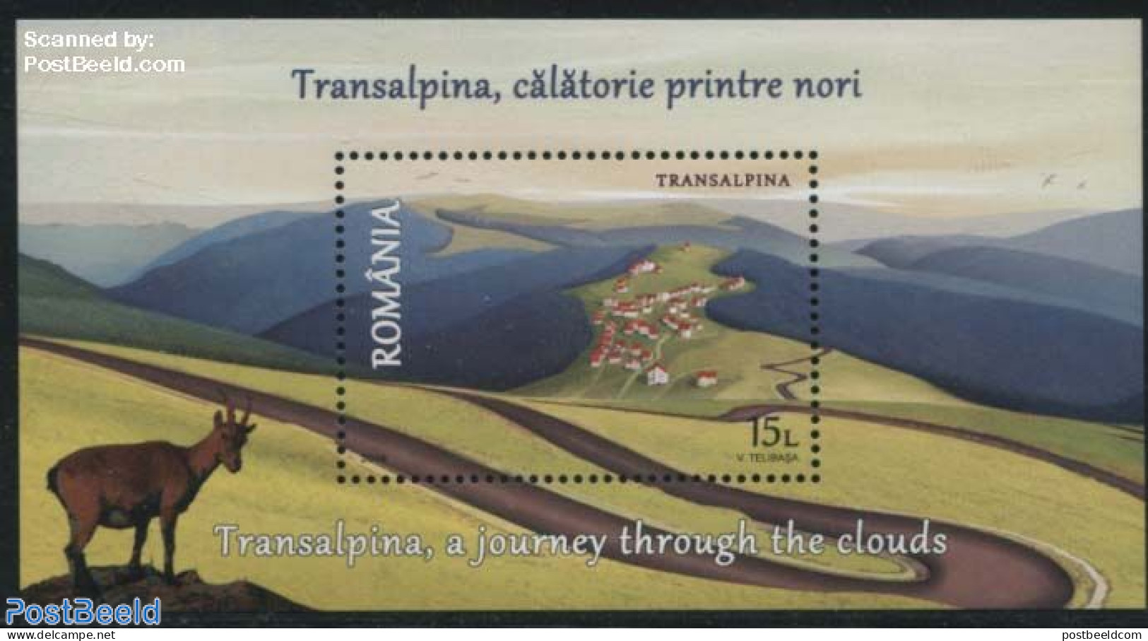 Romania 2016 Transalpina S/s, Mint NH, Nature - Various - Animals (others & Mixed) - Tourism - Nuovi