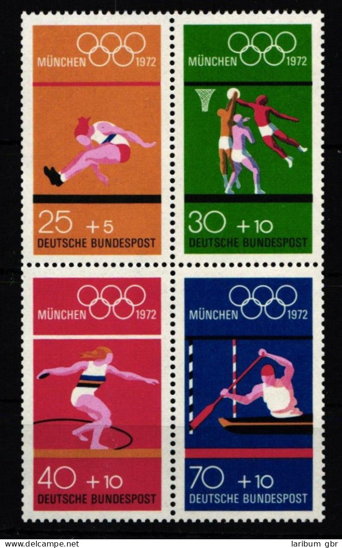 BRD Bund Jahrgang 1972 Jede MiNr 1x Mit Block Postfrisch #BRD-XX-1972 - Otros & Sin Clasificación