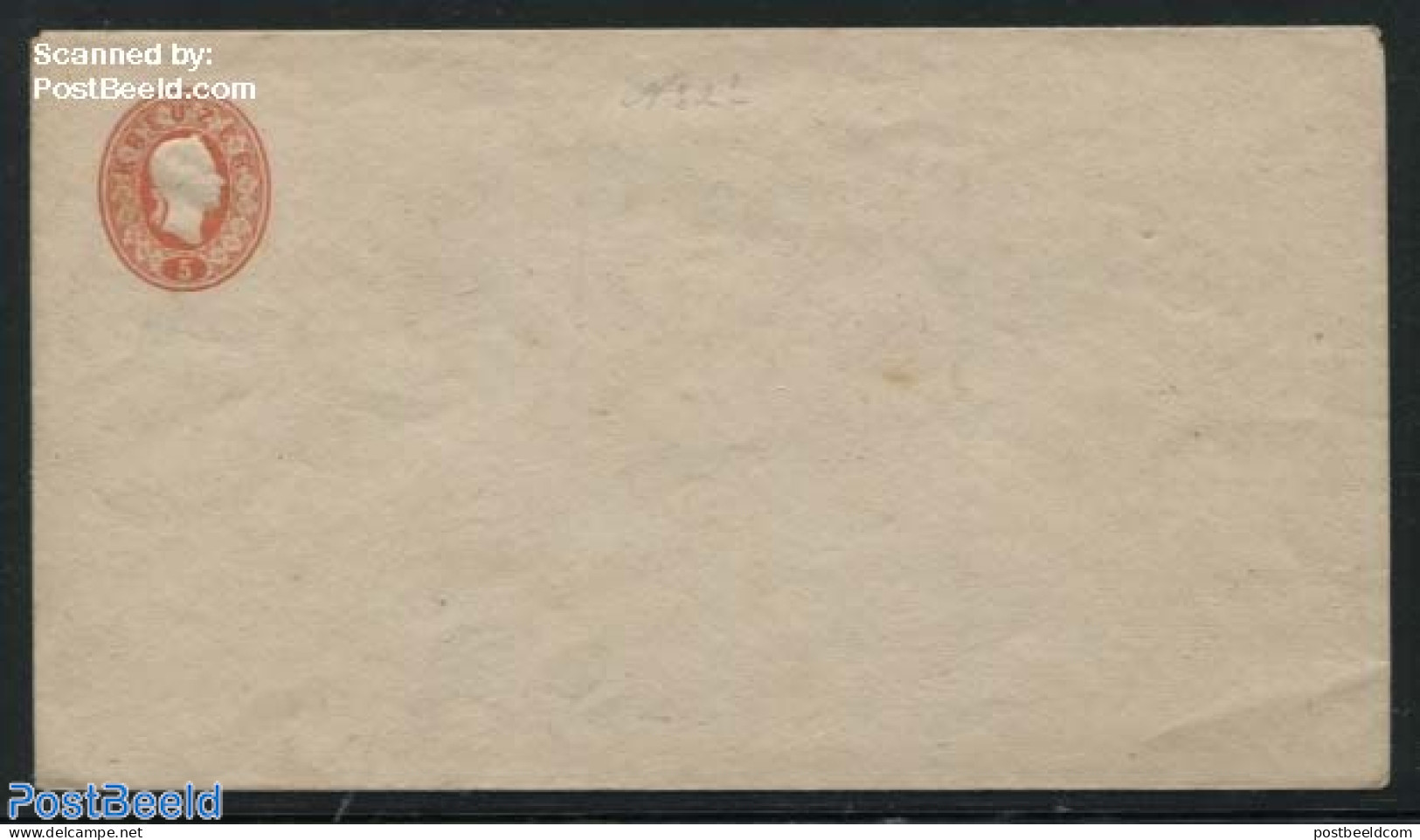 Austria 1861 Envelope 5Kr 147x85mm, Unused Postal Stationary - Lettres & Documents