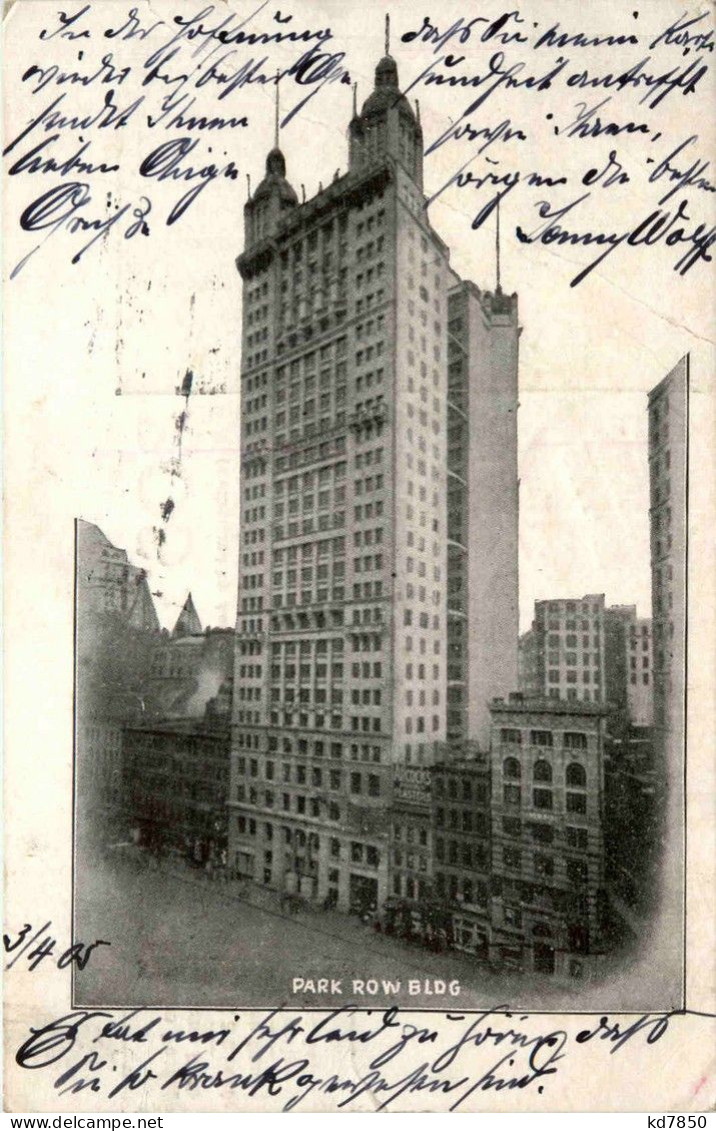 New York City - Park Row Building - Autres & Non Classés