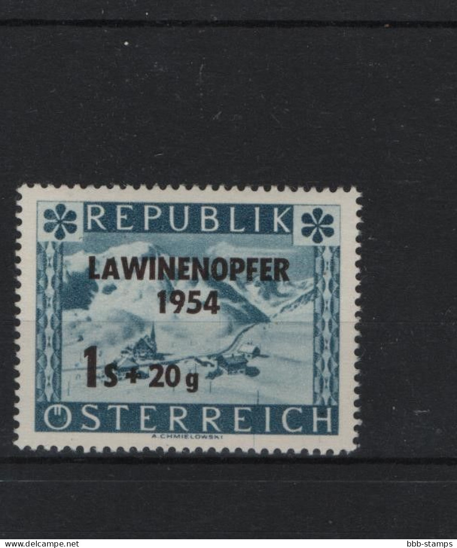 Österreich Michel Kat.Nr. Plattenfehler / Plate Flaw Ppostfr/** 998 II - Errores & Curiosidades