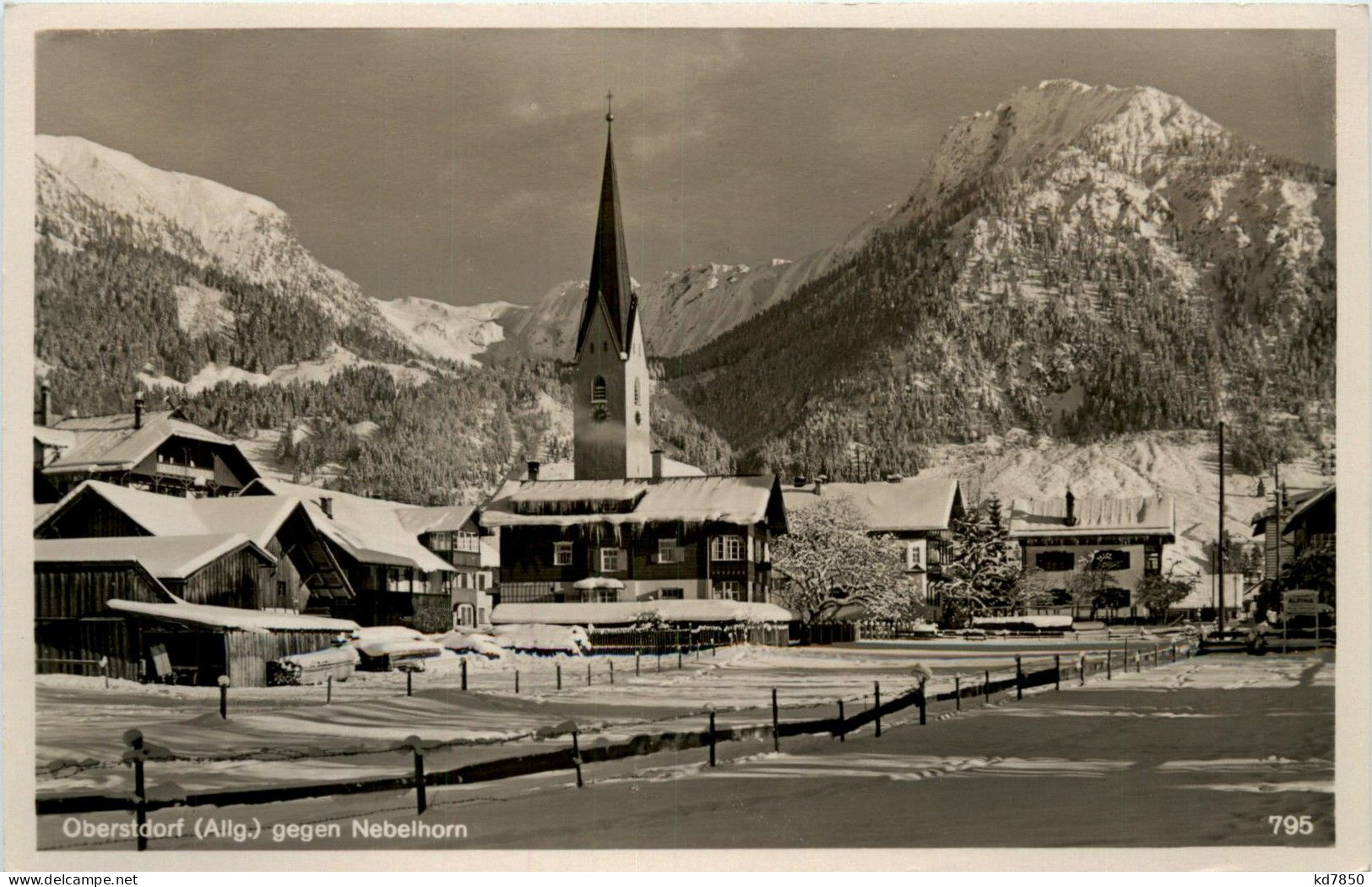 Oberstdorf/Allgäu Und Umgebubung - Oberstdorf, Gegen Nebelhorn - Oberstdorf