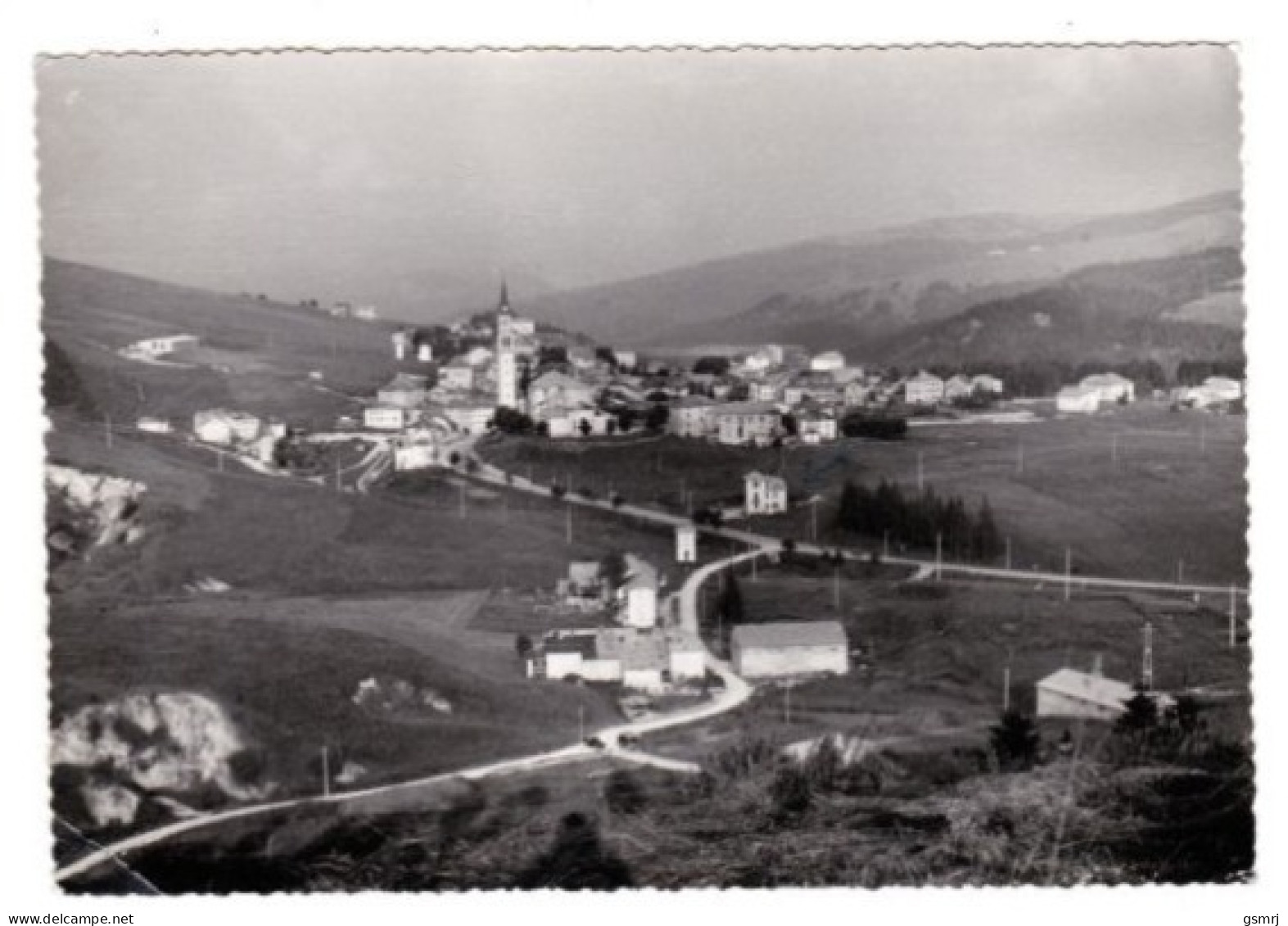 Foto Cartolina - Gallio - Panorama - Vicenza - Scritta Da Un Militare. - Vicenza