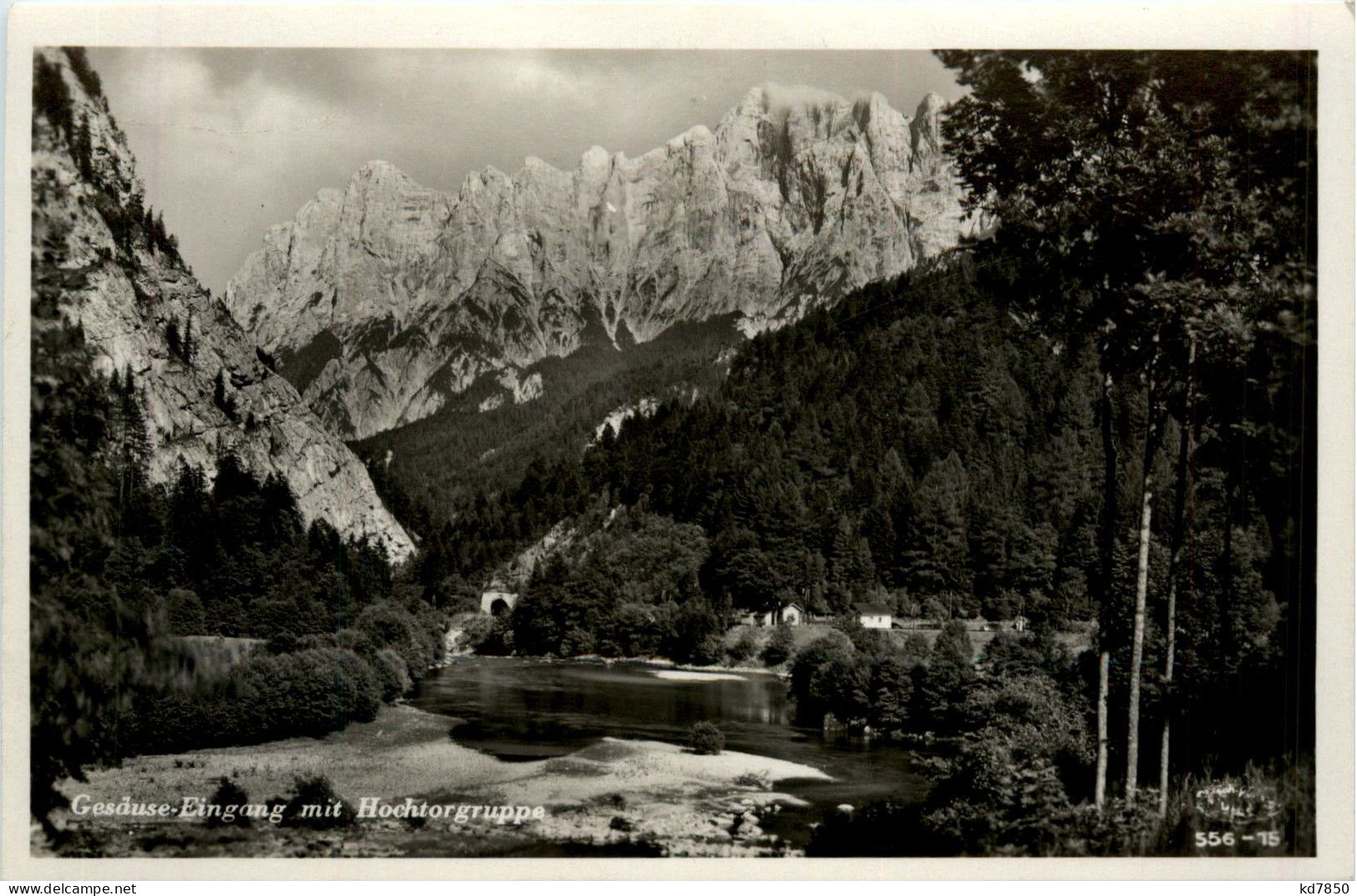 Gesäuse/Steiermark - Gesäuse, Eingang Mit Hochtorgruppe - Gesäuse