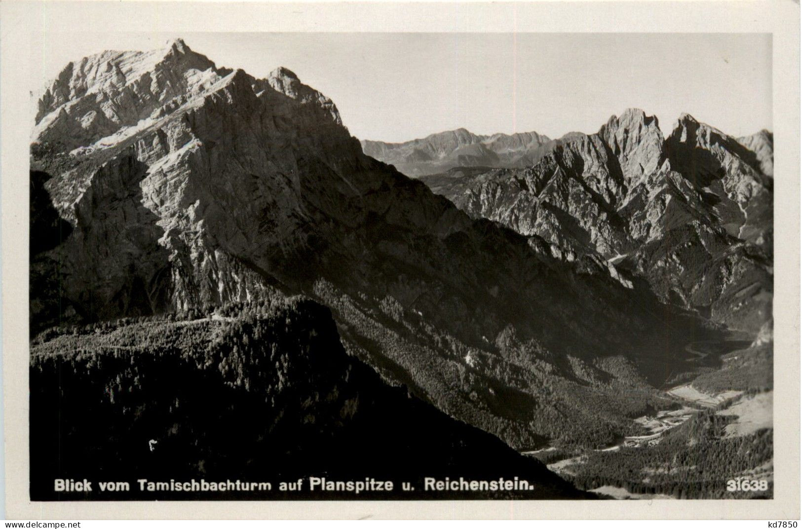 Gesäuse, Blick Vom Tamischbachturm Auf Planspitze U. Reichenstein - Gesäuse