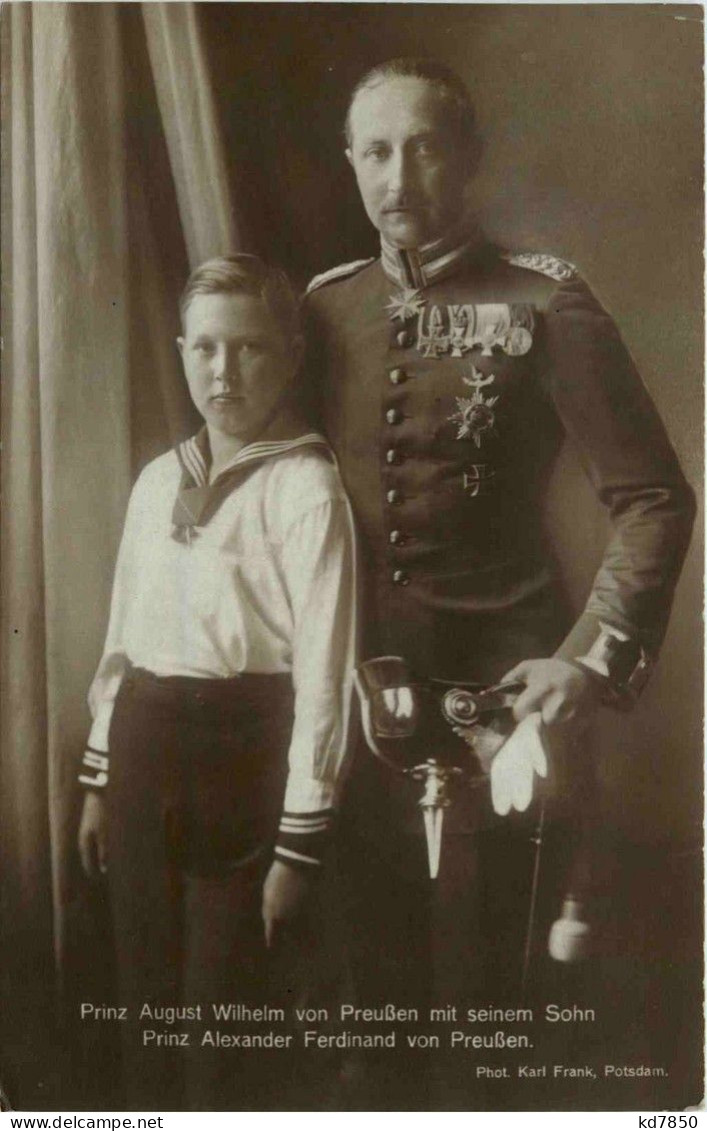 Prinz August Wilhelm Von Preussen - Royal Families
