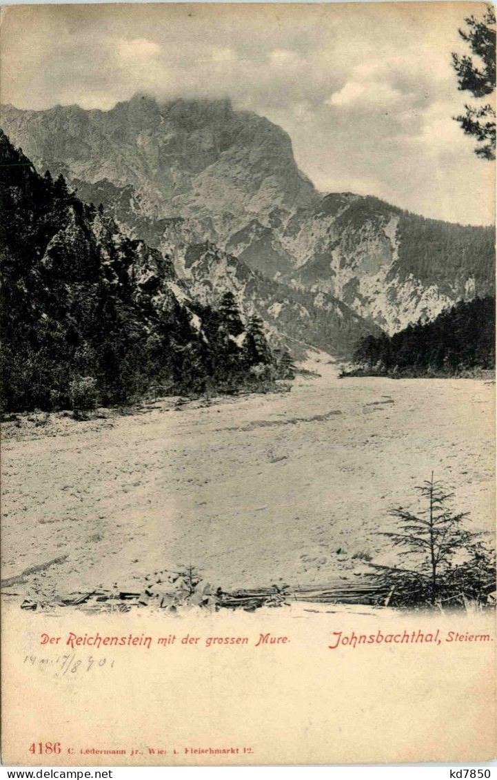 Gesäuse, Johnsbachtal, Der Reichenstein Mit Der Grossen Mure - Gesäuse