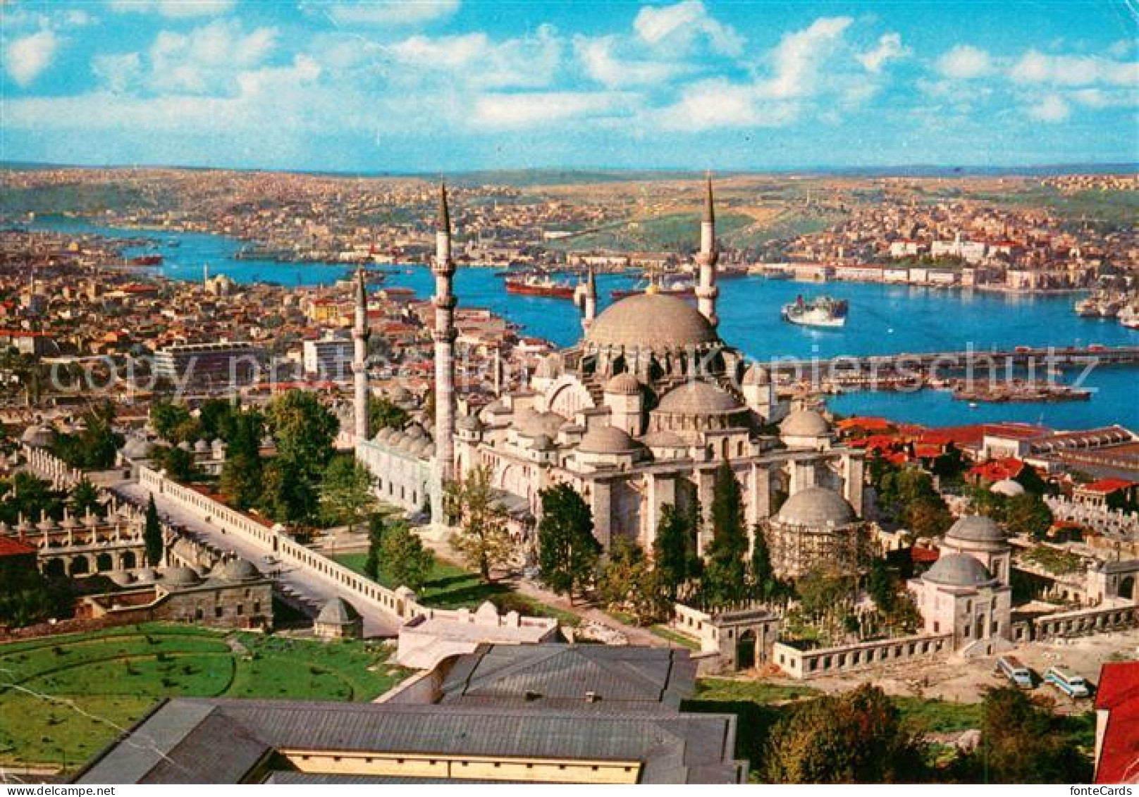73691377 Istanbul Constantinopel Mosque Of Soliman And The Golden Horn Istanbul  - Turchia