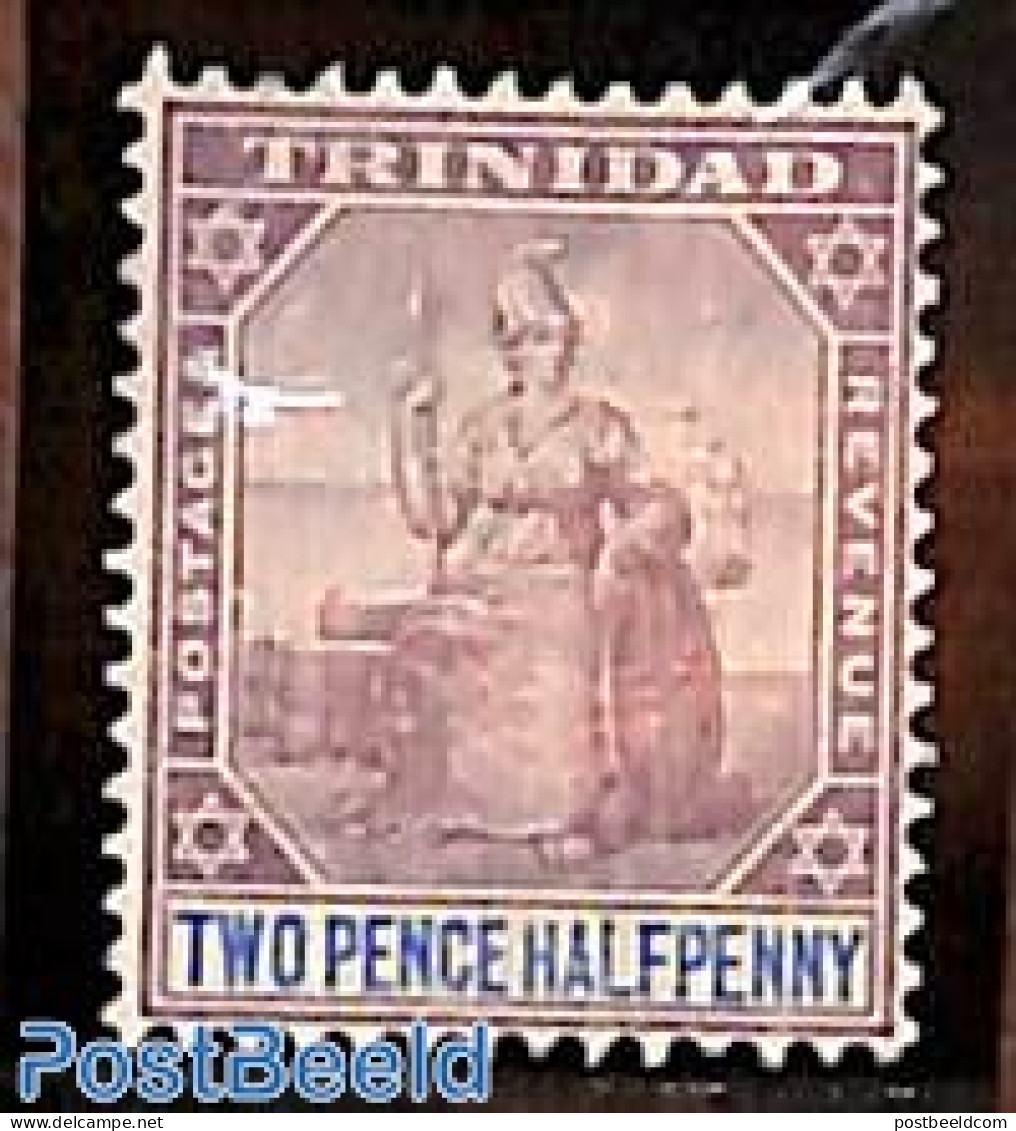 Trinidad & Tobago 1896 2.5d,  Stamp Out Of Set, Unused (hinged) - Trinidad & Tobago (1962-...)