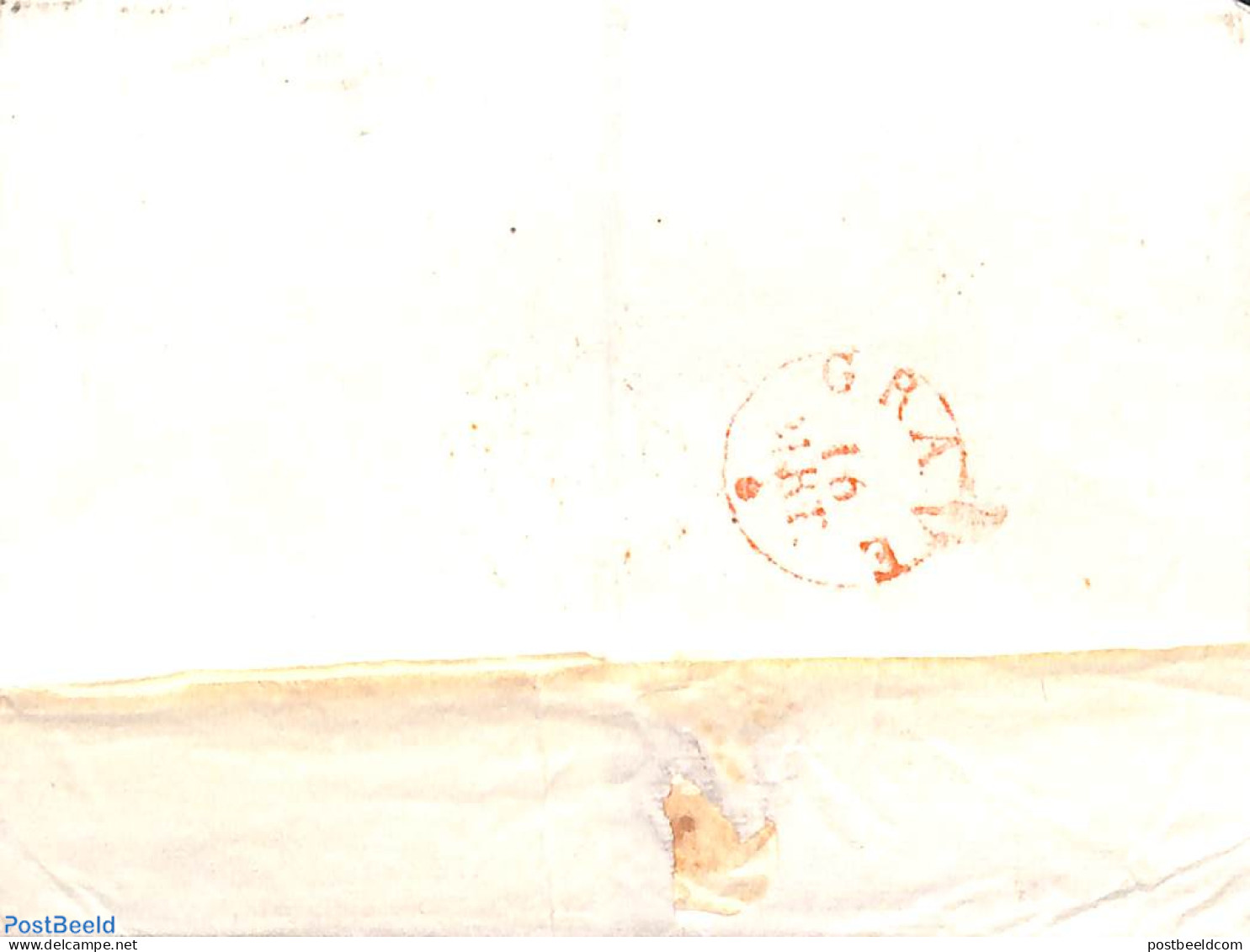 Netherlands 1834 Folding Letter From 'S HERTOGENBOSCH Via GRAVE To Boxmeer, Postal History, Various - ...-1852 Precursores