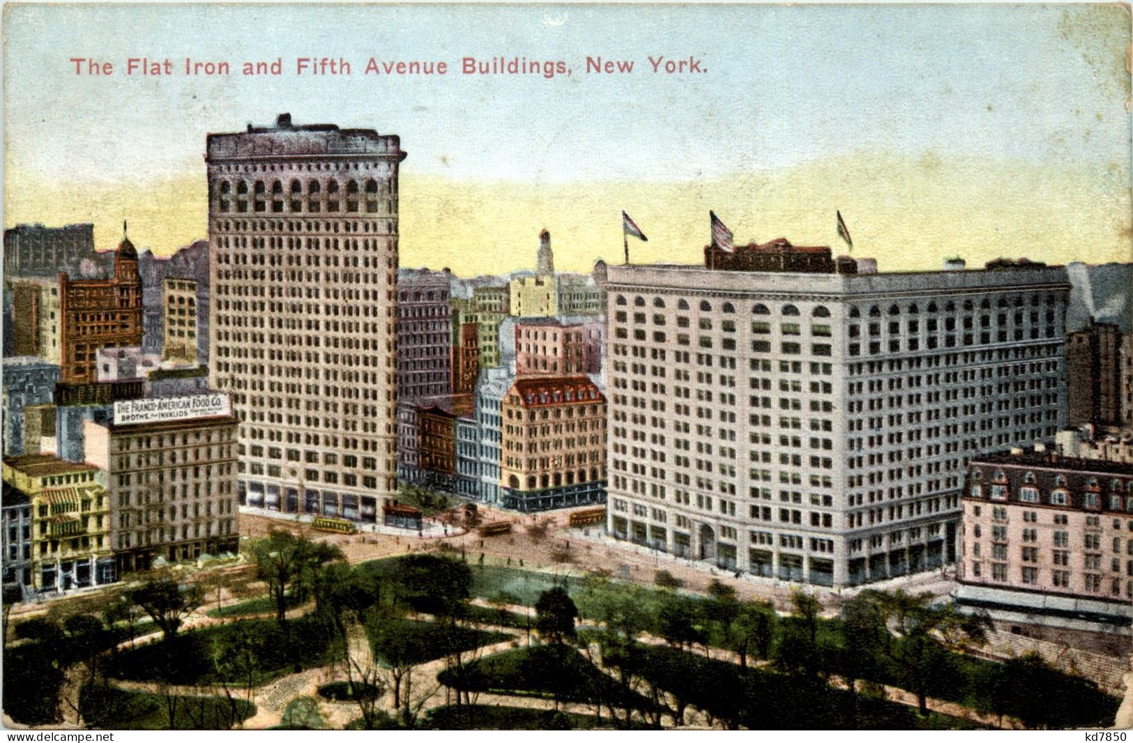 New York City - Flat Iron An D Fith Avenue Buildings - Altri & Non Classificati