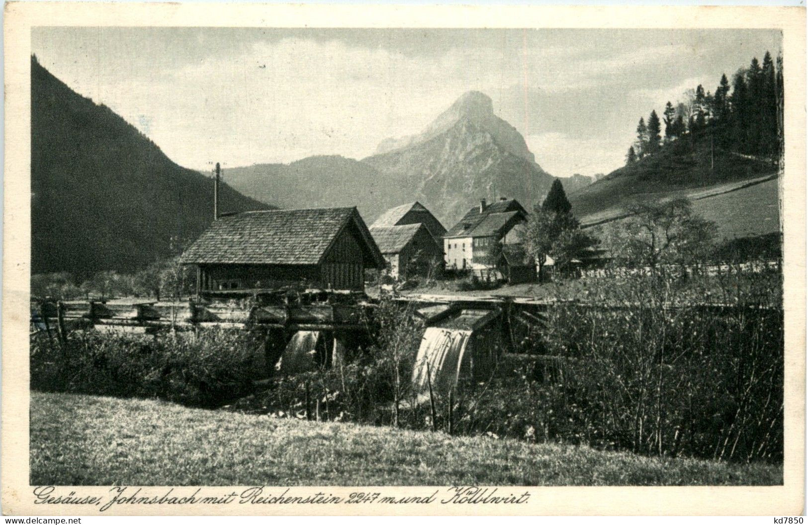 Gesäuse/Steiermark - Gesäuse, Johnsbach Mit Reichenstein - Gesäuse