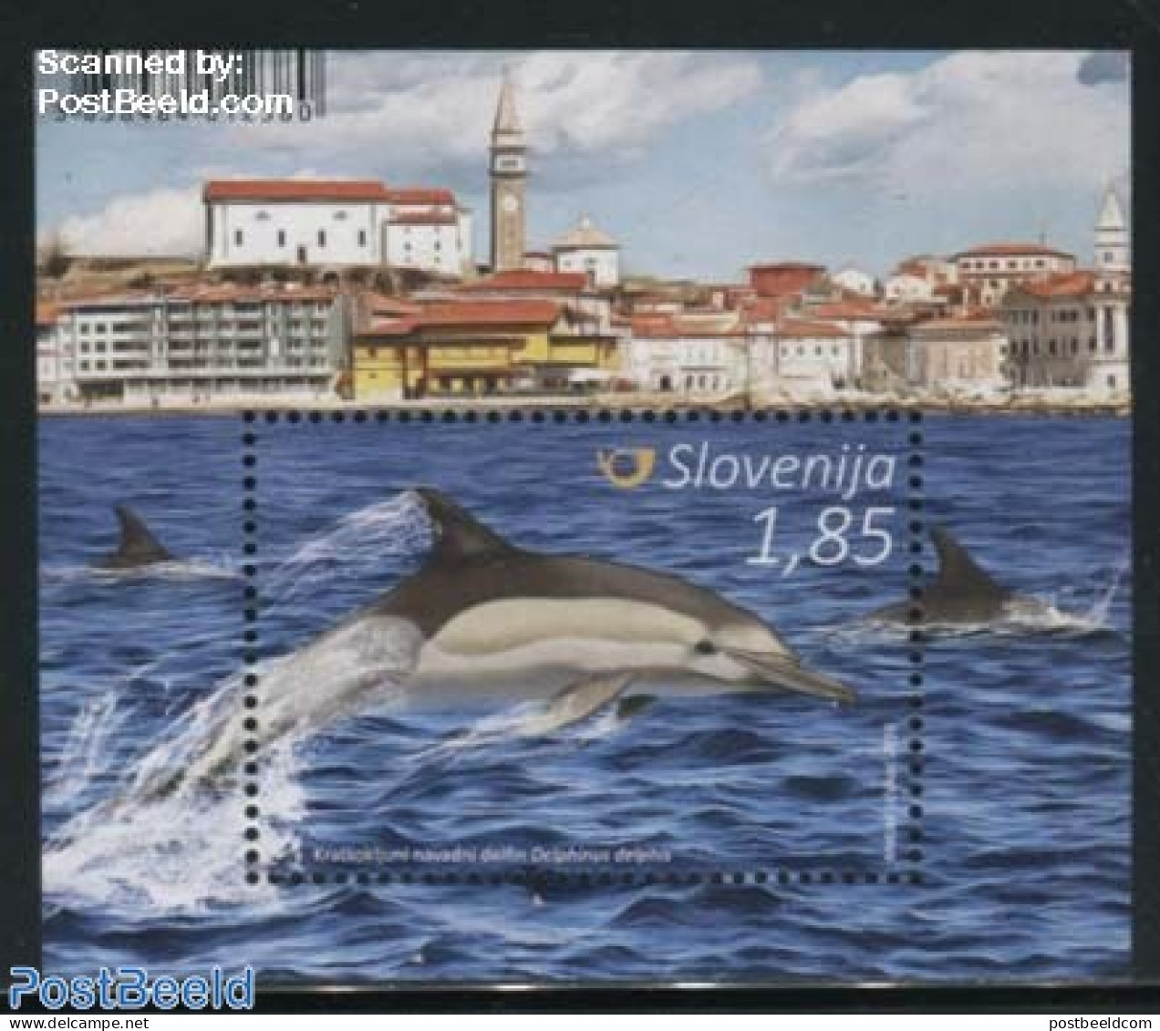 Slovenia 2016 Marine Mammals S/s, Mint NH, Nature - Sea Mammals - Slovenië