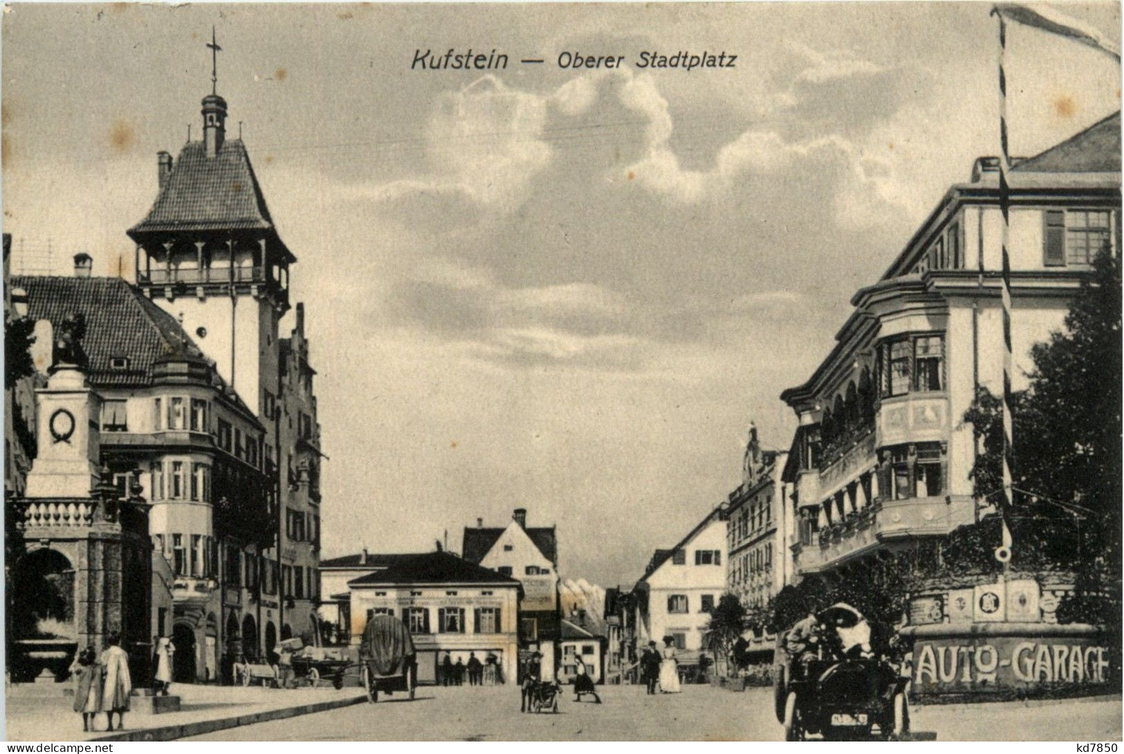 Kufstein/Tirol - Kufstein, Oberer Stadtplatz - Kufstein