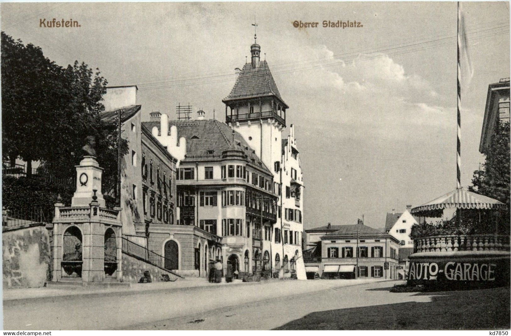 Kufstein/Tirol - Kufstein, Oberer Stadtplatz - Kufstein