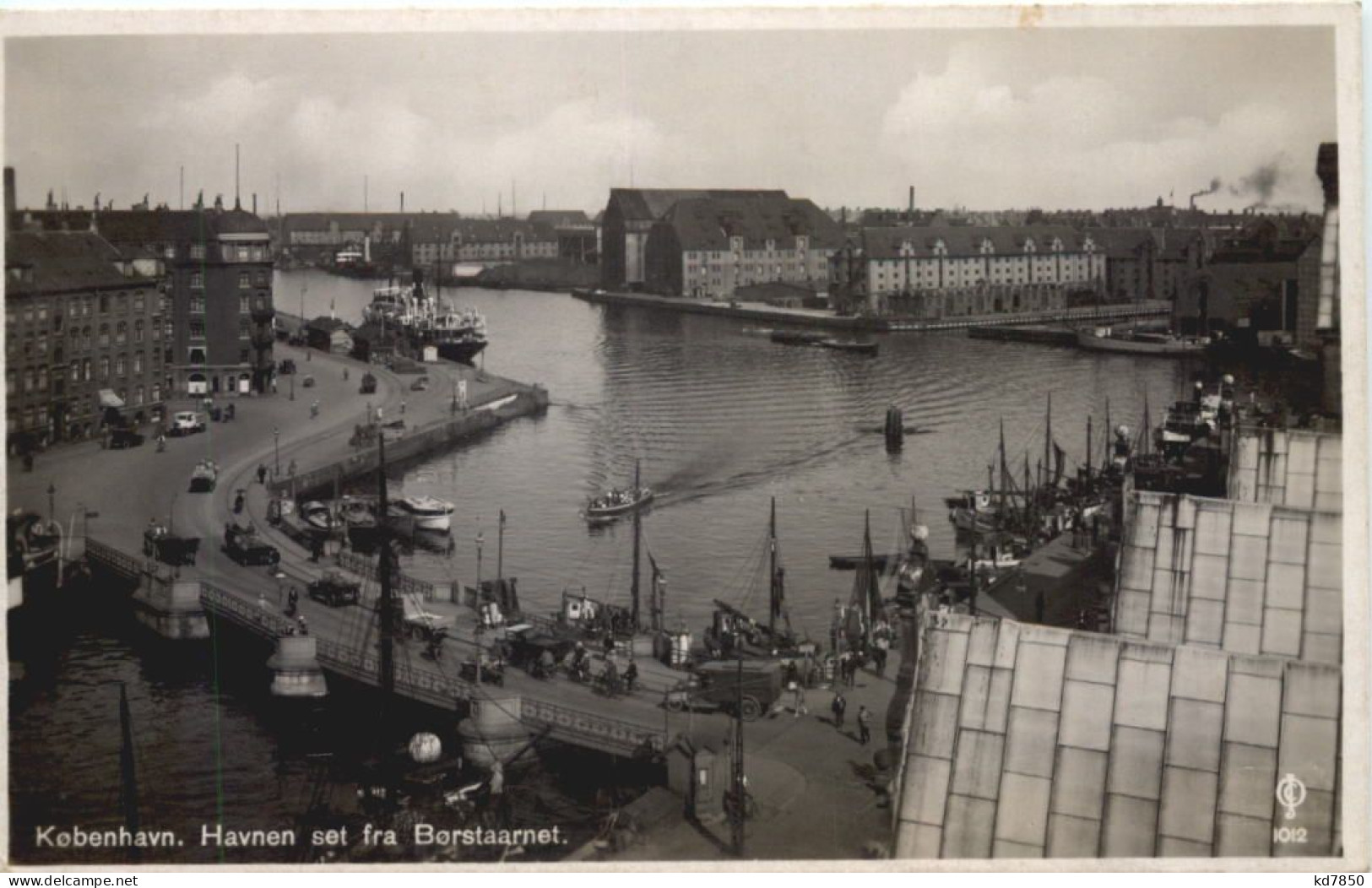 Kobenhavn - Havnen Set Fra Borsaarnet - Dänemark