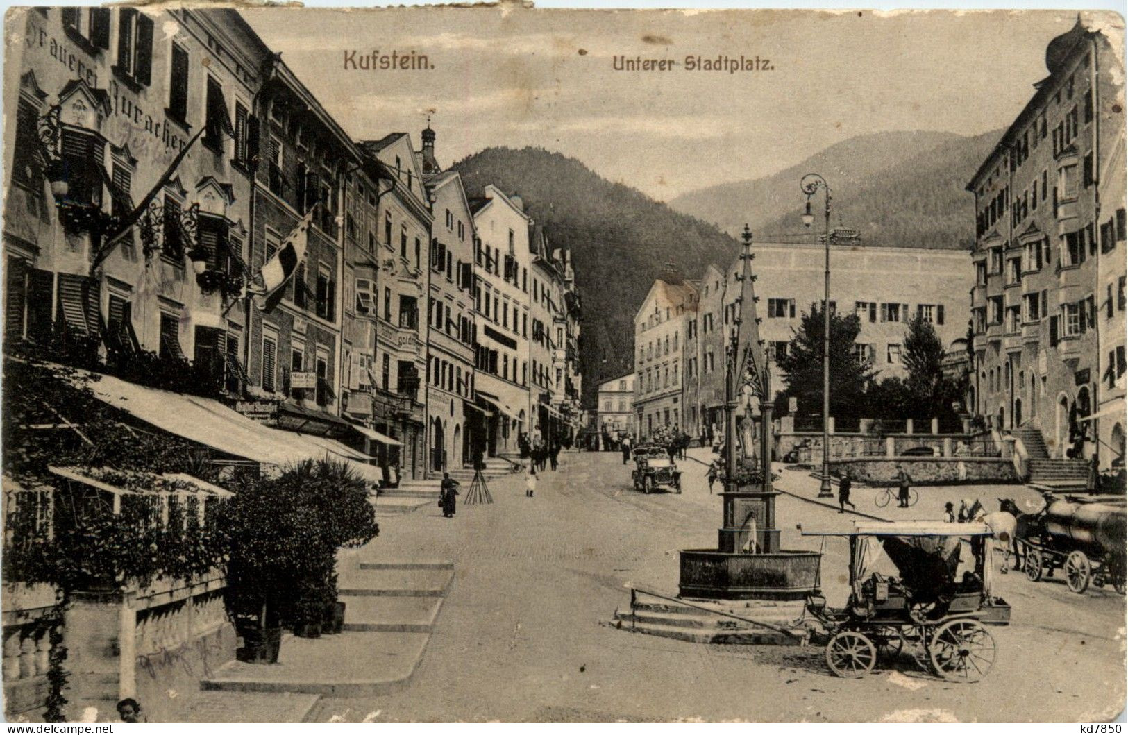 Kufstein/Tirol - Kufstein, Unterer Stadtplatz - Kufstein