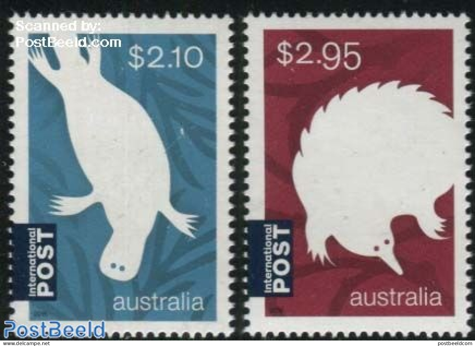 Australia 2016 Monotremes 2v, Mint NH, Nature - Animals (others & Mixed) - Unused Stamps