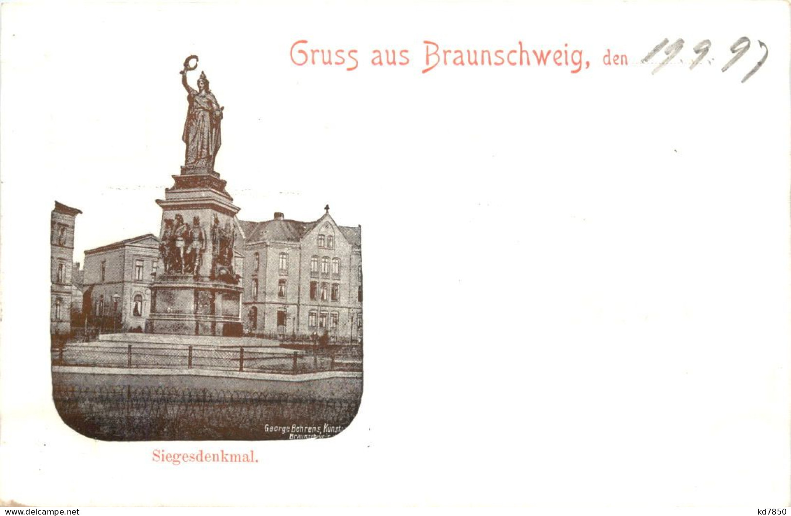 Gruss Aus Braunschweig - Siegesdenkmal - Braunschweig