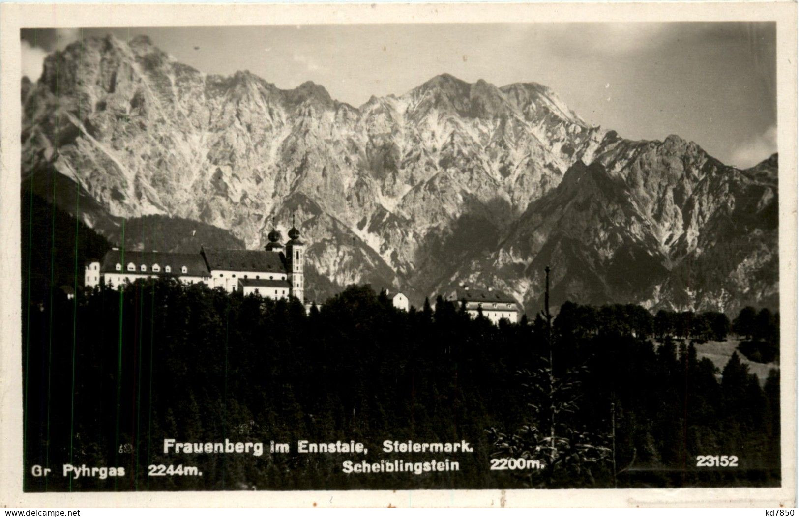 Admont Und Gesäuse/Steiermark - Admont: Frauenberg Im Ennstale Mit Gr. Phyrgas Und Scheiblingstein - Admont