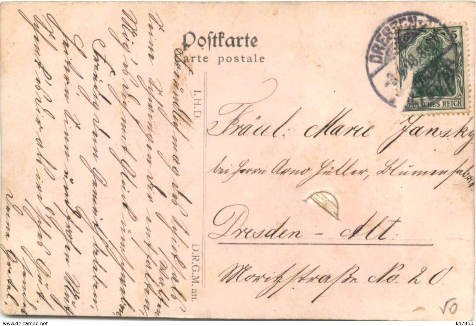 Dringendes Telegramm - Postbote - Poste & Facteurs