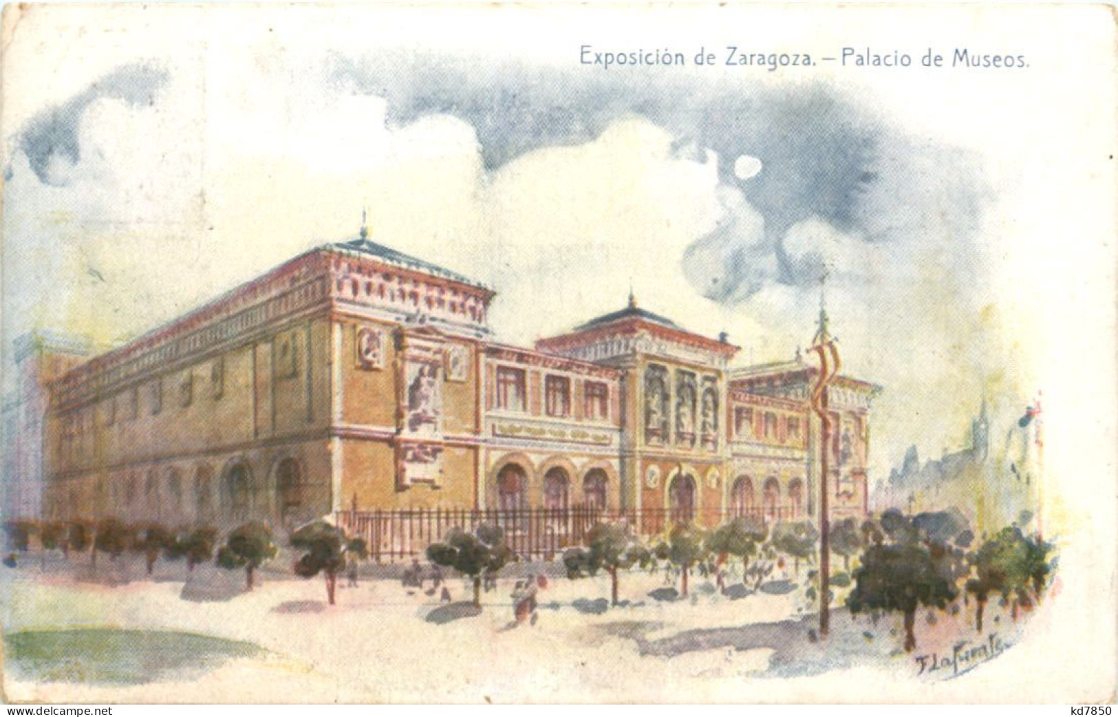 Exposition De Zaragoza - Palacio De Museos - Zaragoza