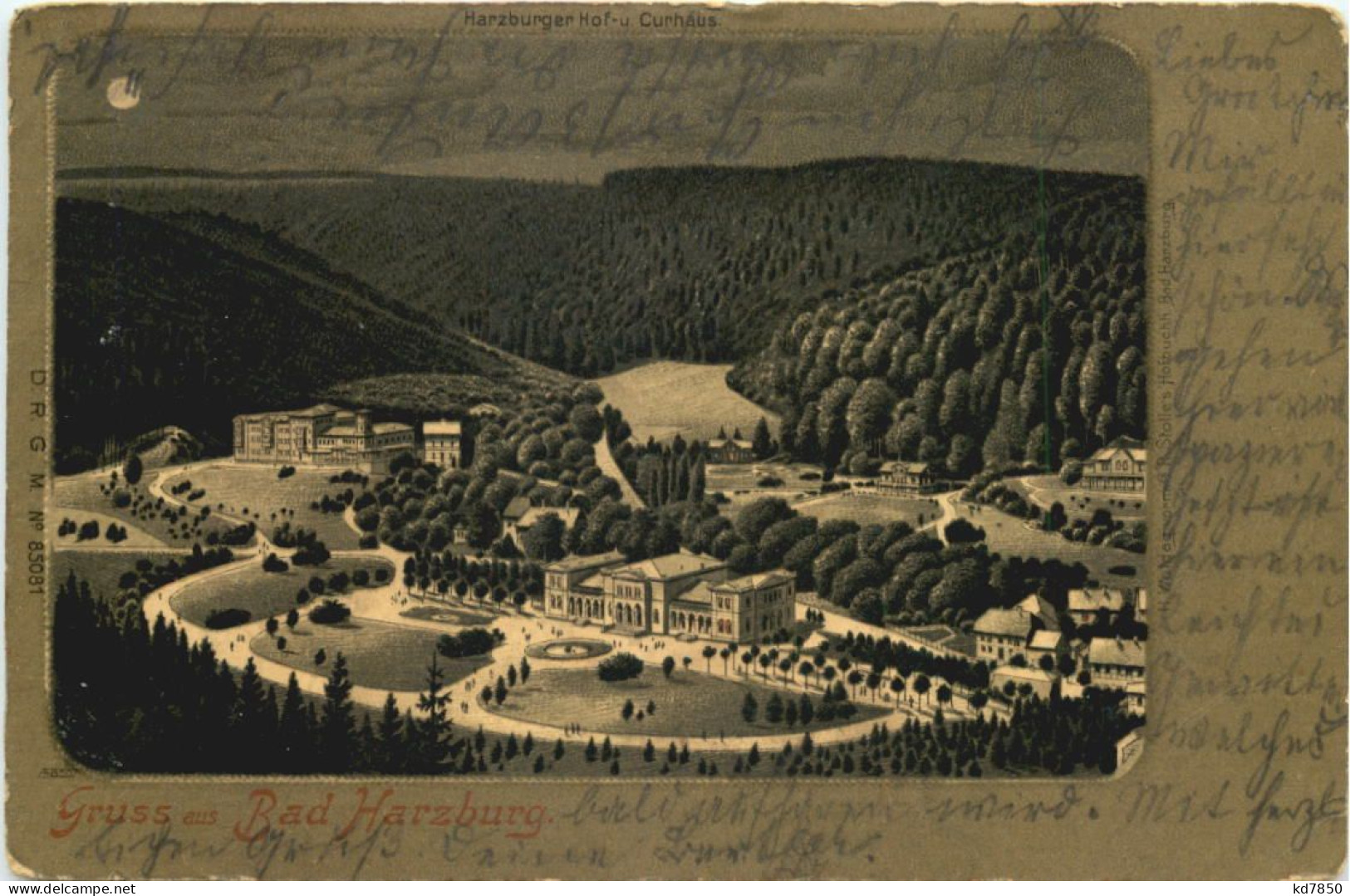 Gruss Aus Bad Harzburg - Litho - Bad Harzburg