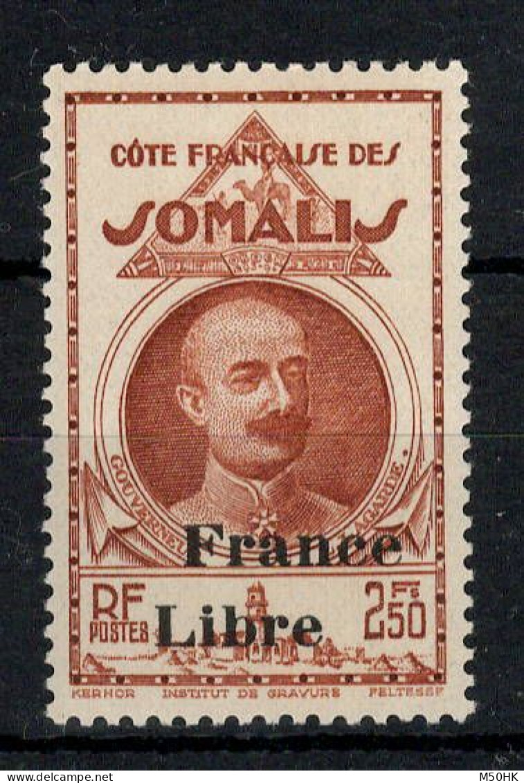 Cote Des Somalis - France Libre - YV 228 N** MNH Luxe - Unused Stamps