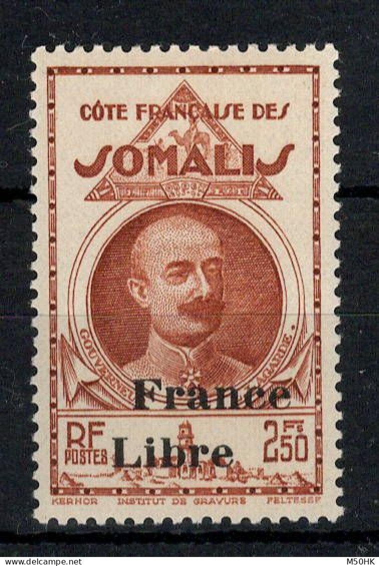 Cote Des Somalis - France Libre - YV 228 N** MNH Luxe - Ungebraucht