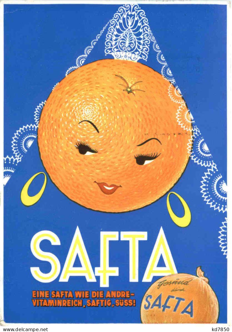 Werbung Safta Orangen - Publicité