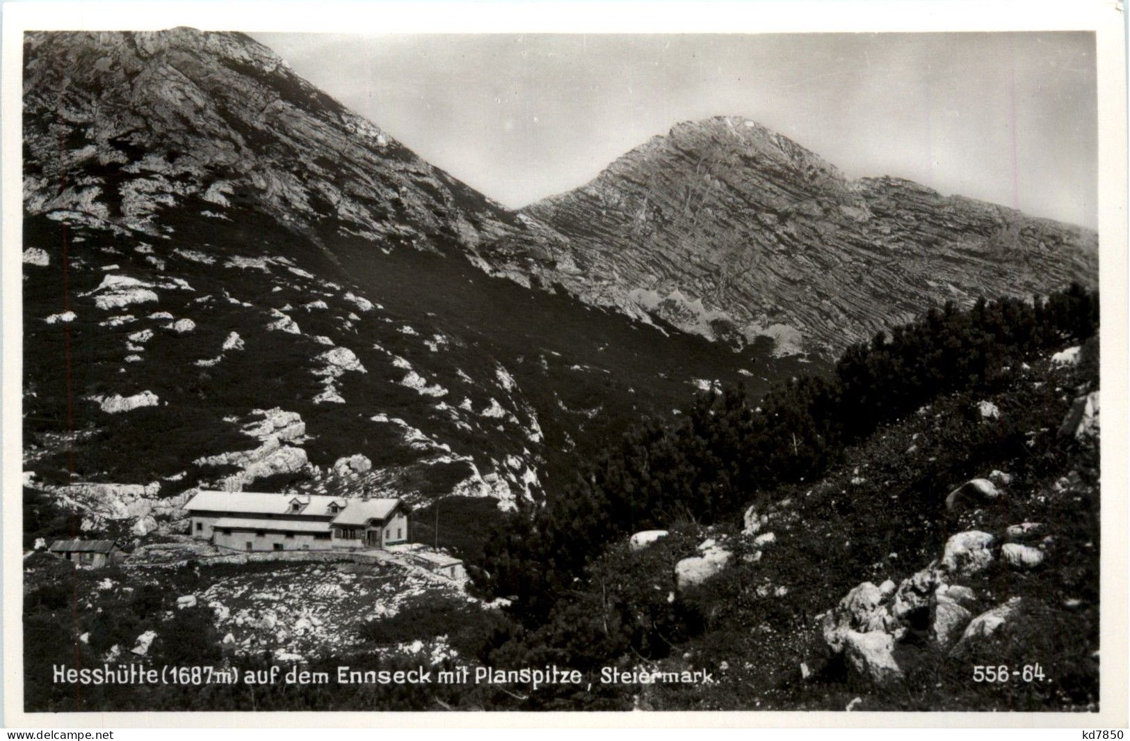 Gesäuse: Hesshütte Auf Dem Ennseck Mit Planspitze - Admont